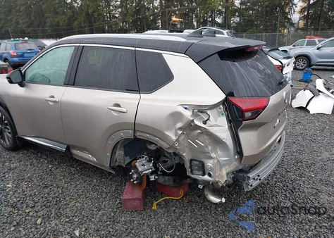 2025 Nissan Rogue Platinum Intelligent Awd из США, поврежденный, VIN JN8BT3DD2SW472574